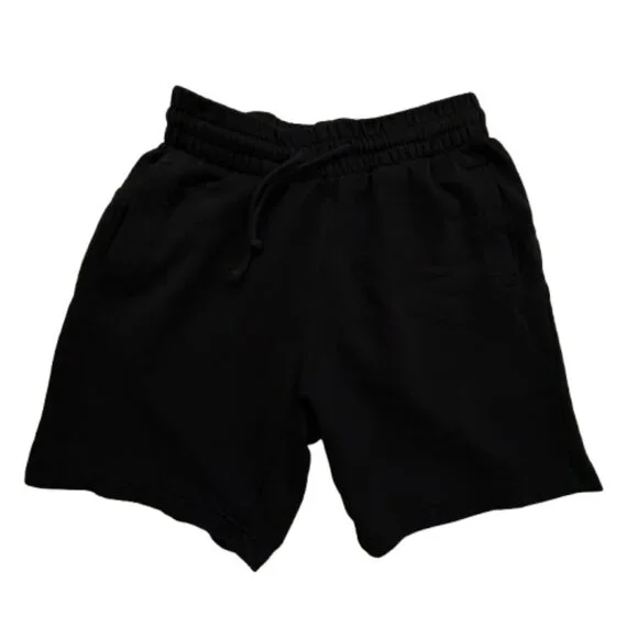 H&M and Divided Black Drawstring Sweat Shorts Size Small - Picture 6 of 8